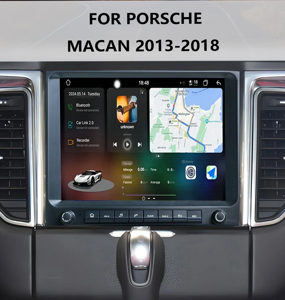 

CHSTEK Car Radio Carplay For Porsche Macan 2013-2018 Bluetooth Navigation Android Auto Stereo Multimedia Wireless Carplay Media