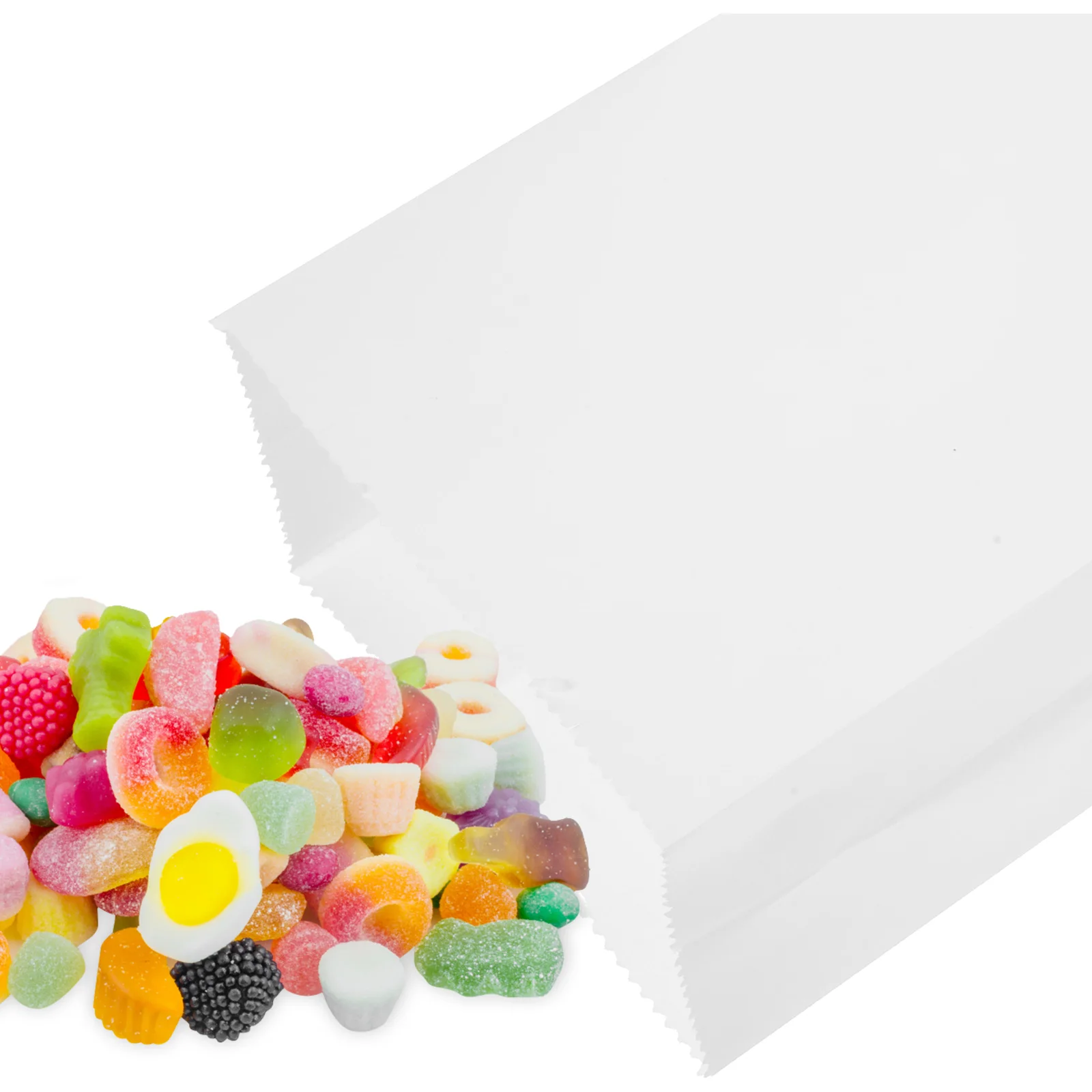 

100pcs Paper 9x5 5x17cm Square Bottom Bread Loaf Bakery Food Bread Loaf Bags Storage Packaging Cake Snack Bags