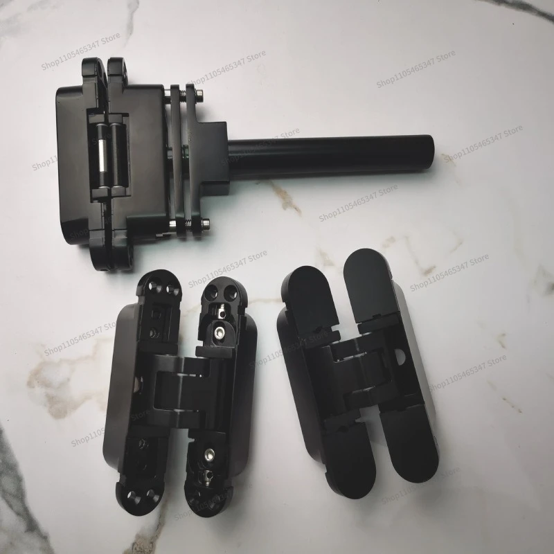 Self-closing Hinge Invisible Automatic Door Closing 3D Adjustable Dark Folding Door Hinge Hydraulic Buffer Hidden Hidden Hinge