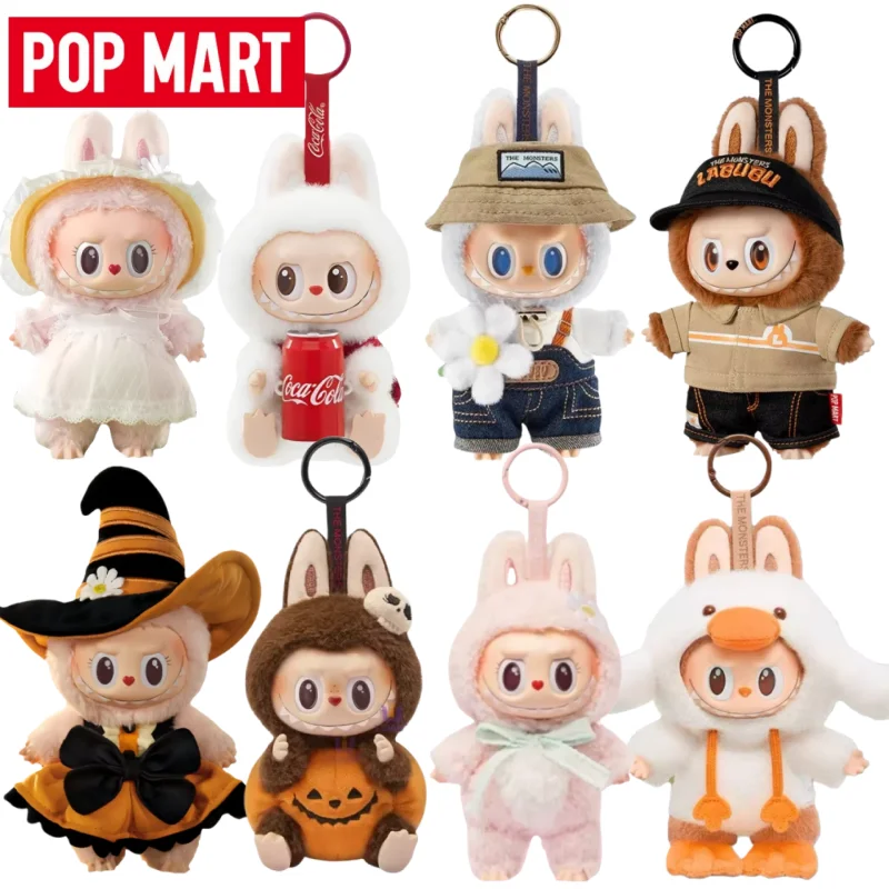 

POP MART The Monster Labubu Mokoko Angel Crying Again Blind Box Backpack Pendant Toy Original Keychain Toy Girl's Birthday Gift