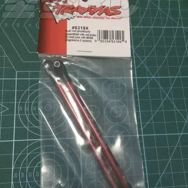 Traxxas #5319X Aluminum Push Rod Suspension Link Set Fit 1/10 E‑Revo 2.0 Summit Big E Big S RC Monster Truck