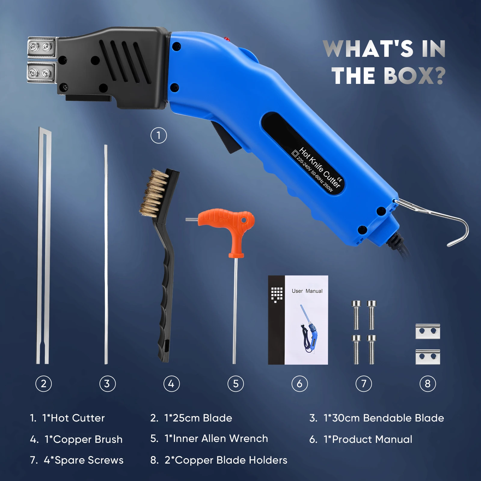 220V Electric Foam Cutting Tool Groove Slotting Carving Heating Knife Polystyrene Hot Knife for Styrofoam Craft
