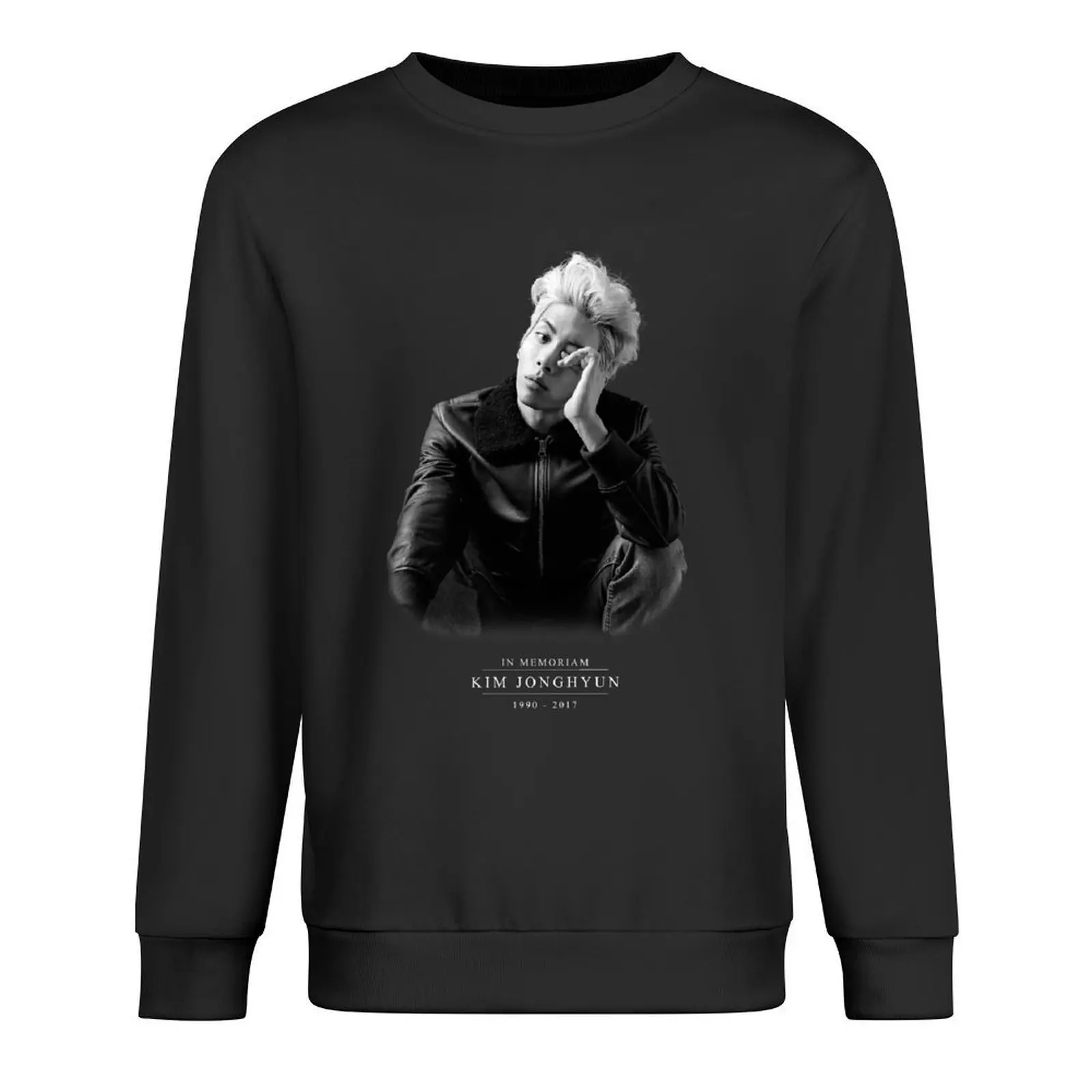 

Jonghyun - In Memoriam Pullover anime clothes men's sweat-shirt set mens clothing autumn jacket men sports sweatshirt man