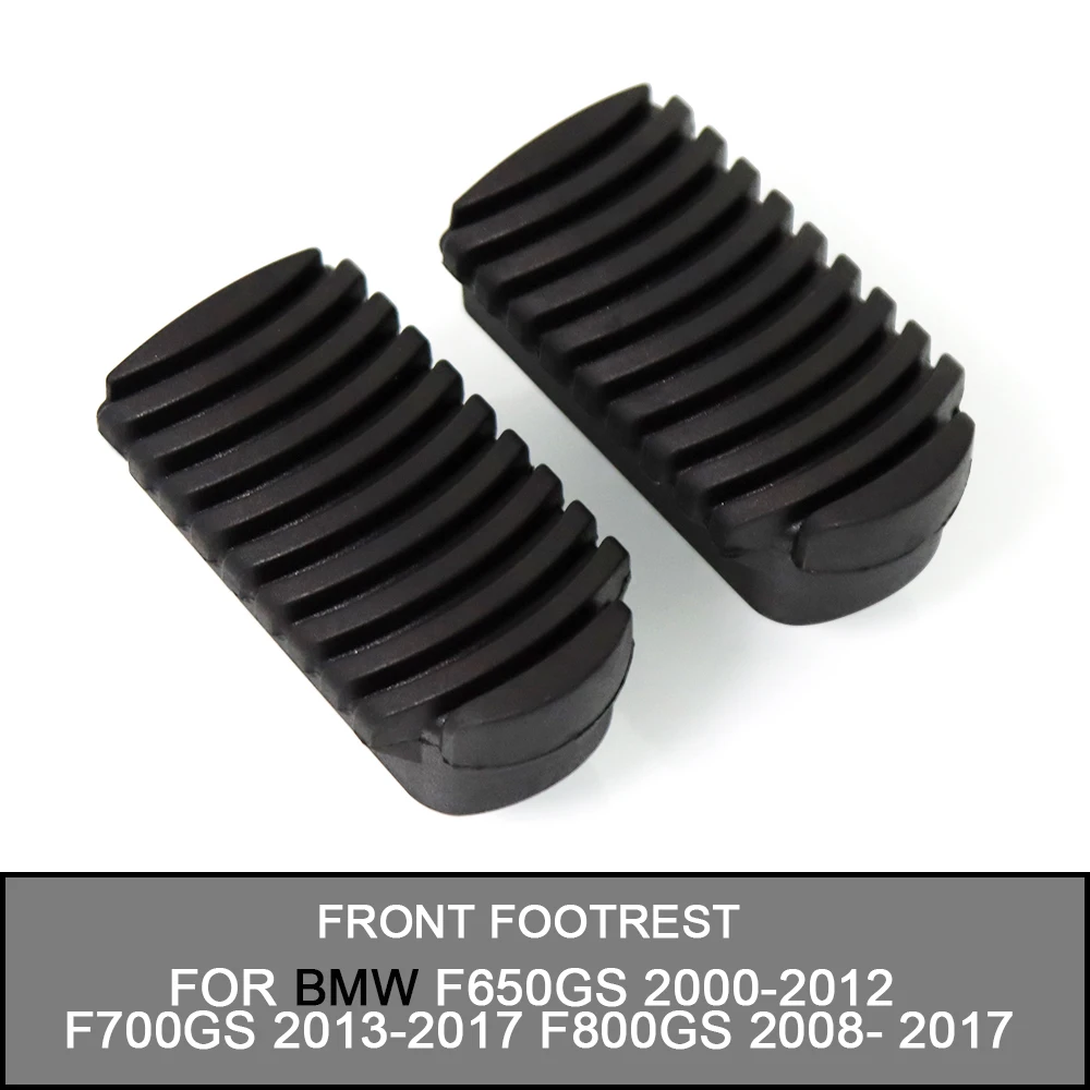 

Motorcycle Front Footpeg Plate Footrest Rubber For BMW F800GS 2008-2017 F700GS 2013-2017 F650GS 2000 2010 2011 2012