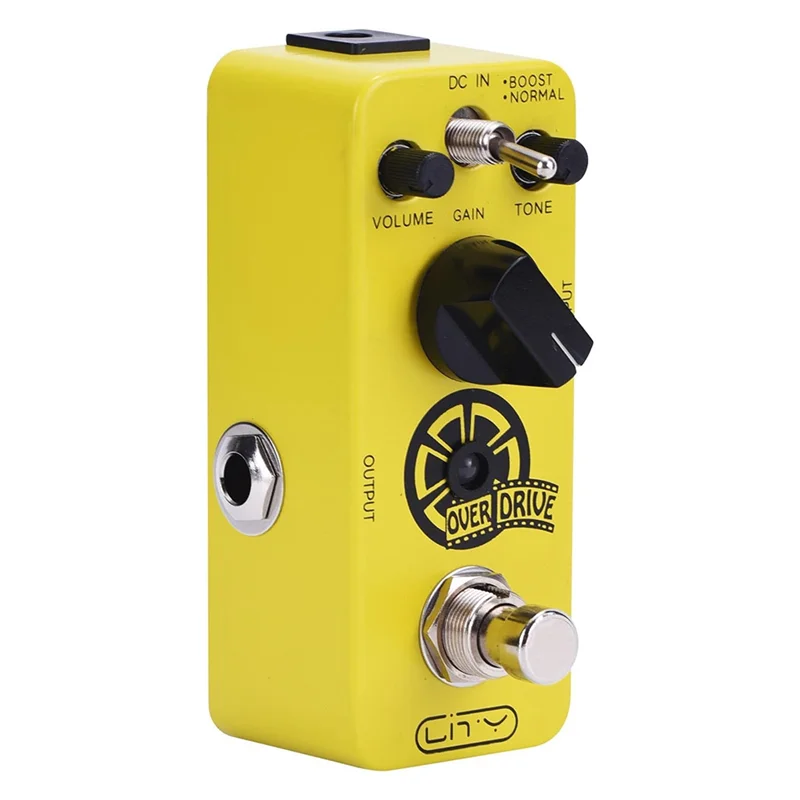 

A06F-Overdrive Electric Guitar Effect Pedal With2 Modes Ofboost Andnormal Amplifier Forelectric Guitar Effect True Bypass