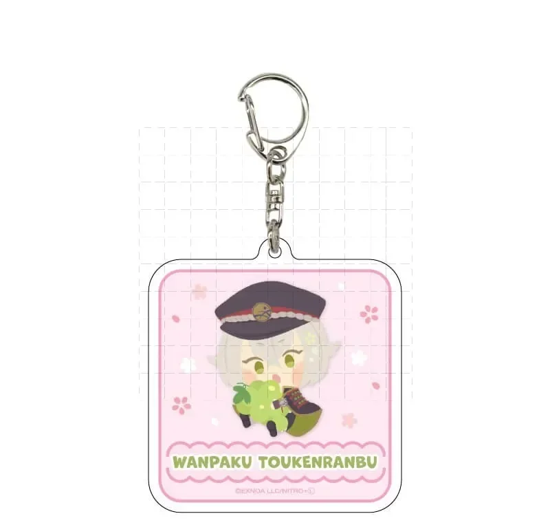 Spiel Schwert Ranbu Online Schlüsselanhänger Puppe Anime Ichigo Hitofuri Mikaduki Munechika Acryl Schlüsselanhänger Anhänger als Geschenk