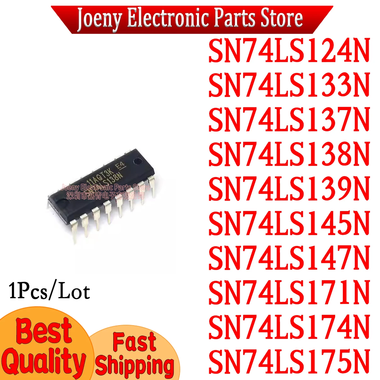 SN74LS124N SN74LS133N SN74LS137N SN74LS138N SN74LS139N SN74LS145N SN74LS147N SN74LS171N SN74LS174N SN74LS175N Evaluation board