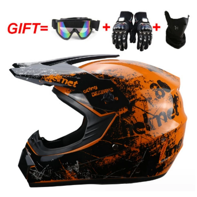 

Eastinear's New Adult Bicycle Helmet Full-face Detachable Outdoor Sports Motorcycle Skateboard Riding Helmet Protects the Head