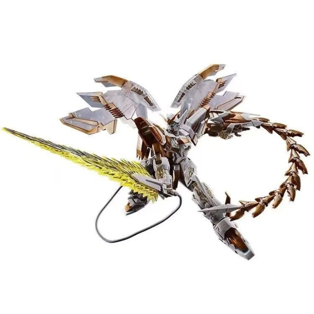 재고 있음 정품 반다이 모델 키트 MG 1/100 윙 건담 제로 에피온 EW 조립 애니메이션 액션 피규어 모델 장난감 컬렉션 선물