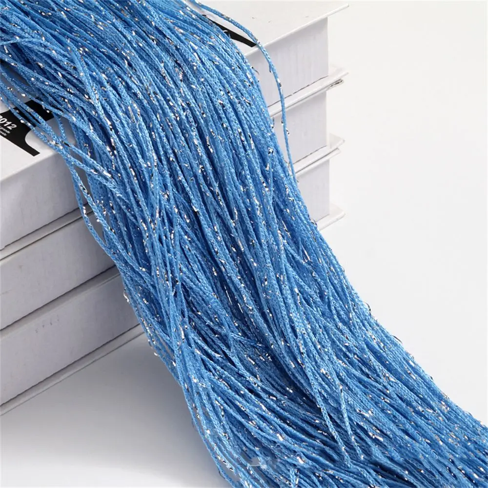 شريط فضي سلسلة باب شرابة لامعة ، ستارة نافذة للنوافذ ، غرفة ، ديكور مهرجان منزلي ، لمعان ، خط فلاش ، 2 متر × 1 متر