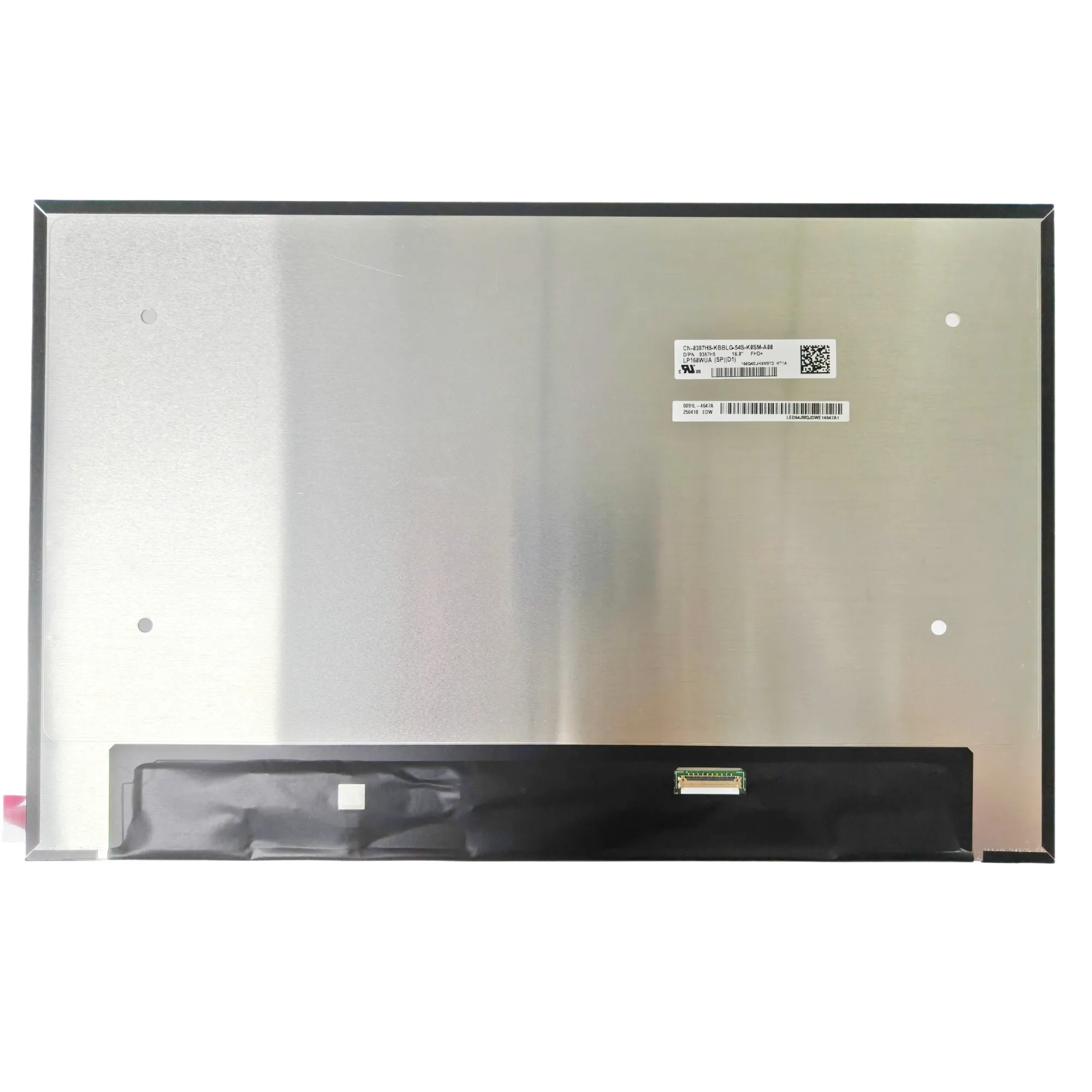 LP160WUA-SPD1 16.0'' Laptop LCD Touch Screen Display Panel Matrix 1920*1200