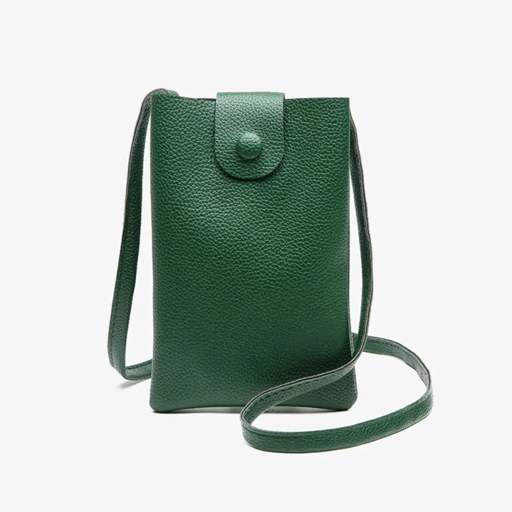 Elegante PU Leder Handy Crossbody Tasche - usage example