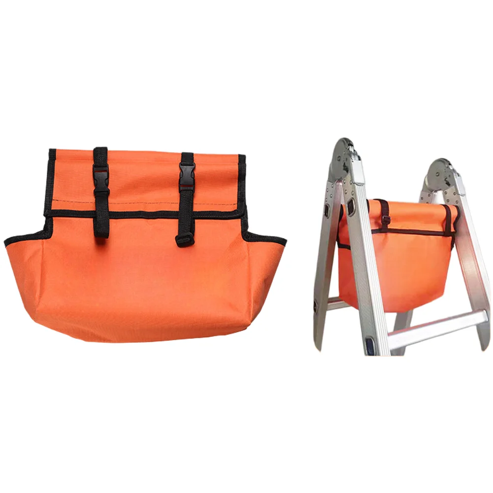 Drill Waist Belt Equipped Ladder Tool Bag Made of 1680D Oxford Fabric with Waterproof Herringbone Finish and Tool Compartments