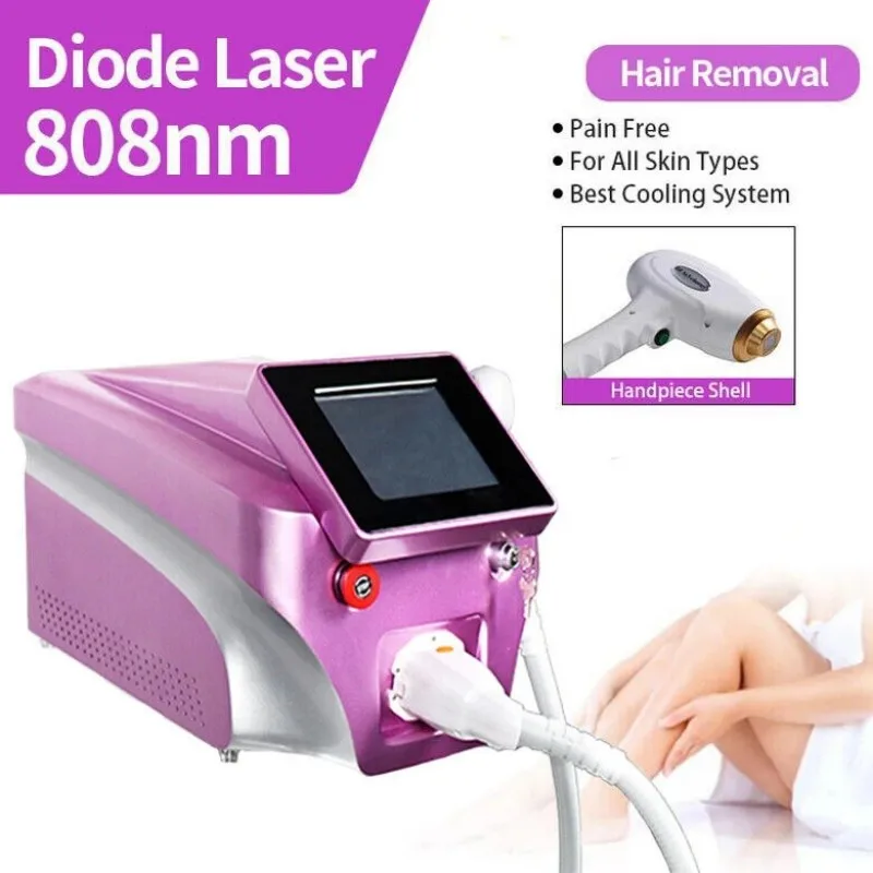 

2024 Portable 808 3wave Diode Laser Permanent Hair Remove Fast Depilation Painfree Follicle Penetration Skin Rejuvenation Device