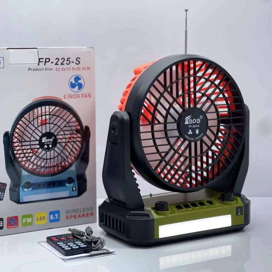

FP-225-S Portable Fm Am Sw Home Radio Solar Multi Band Radio With Light Rechargeable Radio With Usb Sd Tf Mp3 Player