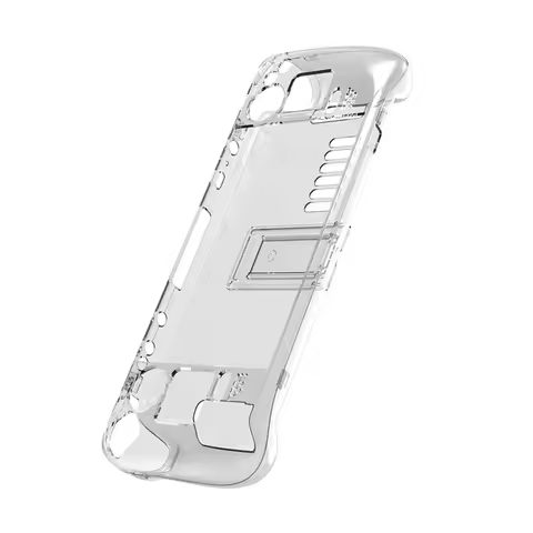 Anti Slip Hard PC Shell Case for Steam Deck Crystal Clear Game Console Cover