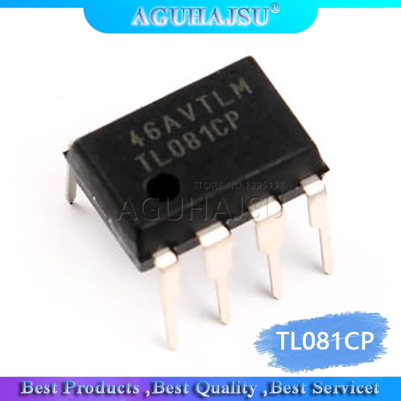 

10pcs/lot TL081CP Black plastic protective case TL081 Black plastic protective case new and original