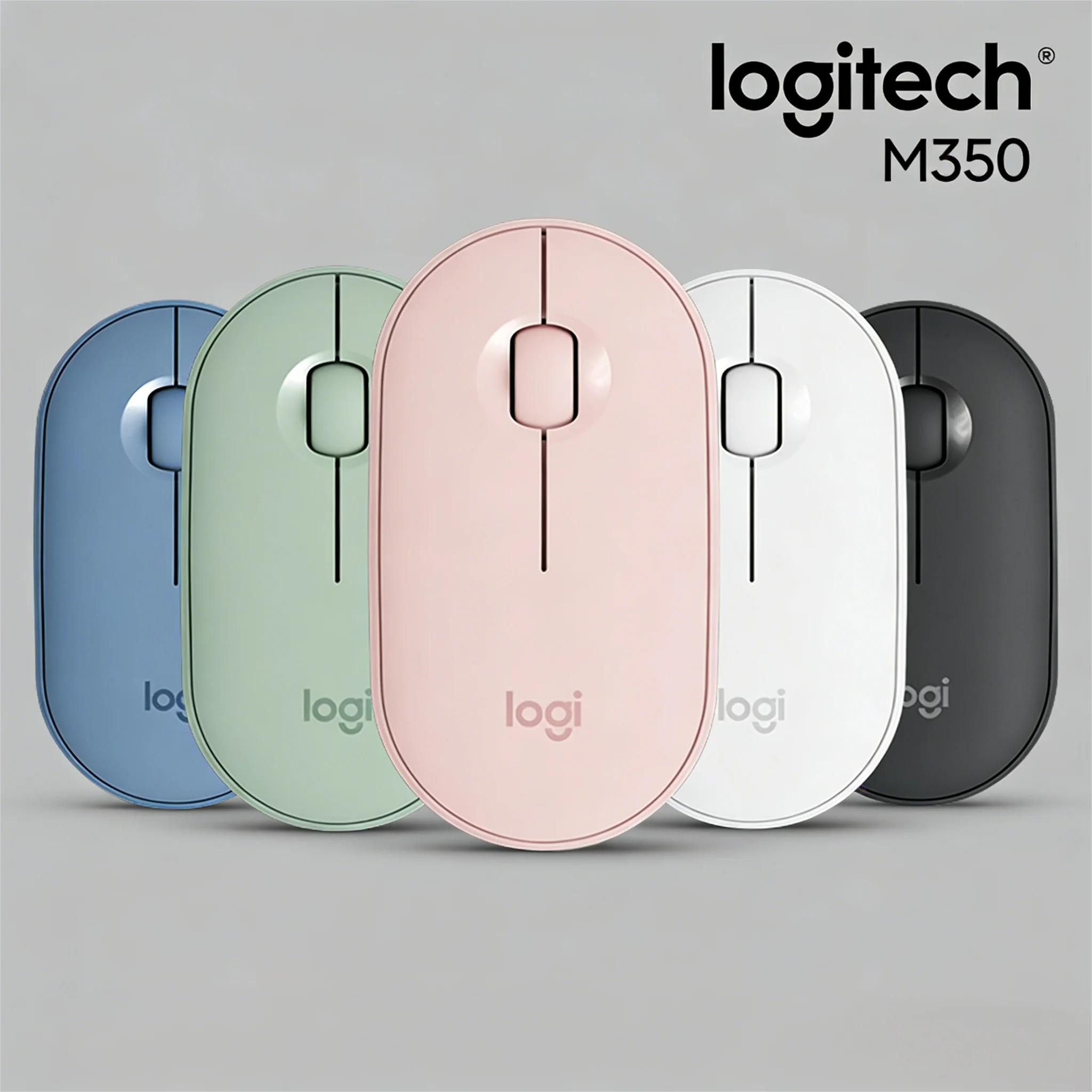 

Мышь Logitech POP/Pebble M350 Bluetooth 2.4G с функцией переключения между несколькими устройствами – незаменимая вещь для поездок на работу