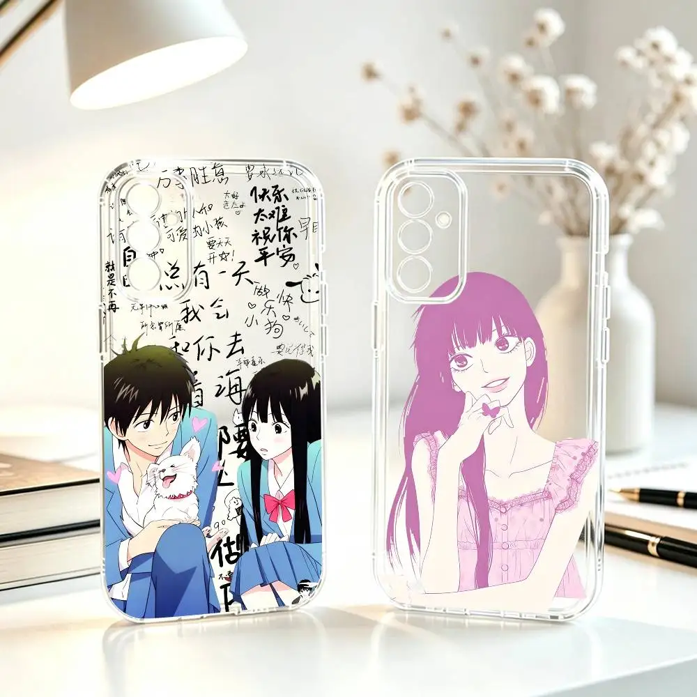 Kimi ni Todoke Phone Case Transparent Silicone Soft For SamsungA10,12,20,21S,30,31,40,50,51,52,70,71