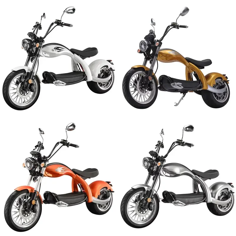 STROVAN 2000W Citycoco X5 Elektro-Chopper-Motorrad für Erwachsene mit 42 km/h Höchstgeschwindigkeit und 60-80 km Reichweite