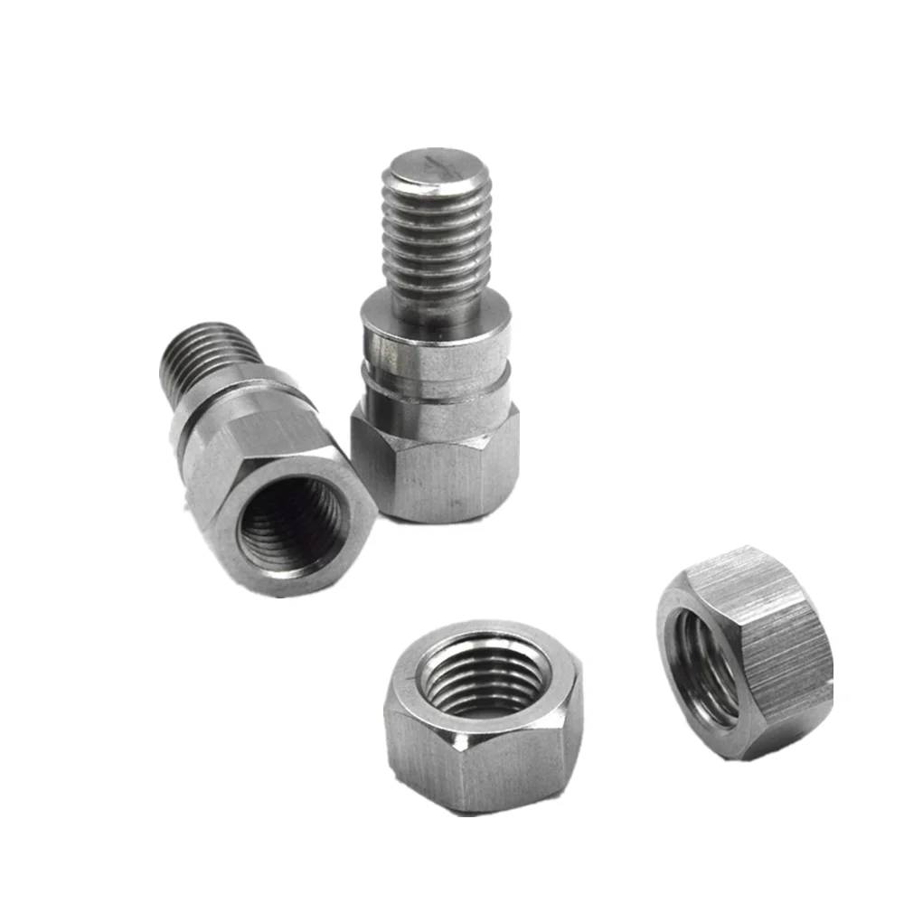 Für BMW R1200GS R1250GS Adv R1200RT S1000R F900R F850GS Spiegeladapter Gummiabdeckung Mutter Umrüstschrauben Teile – Detail 4