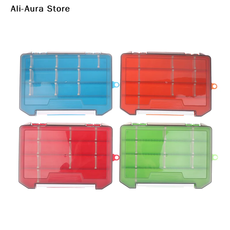 1Pcs Single Layer Fishing Gear Box Portable Lure Box Fake Bait Soft Bait Box Accessories Box Supplies Parts Storage Box Tool Box