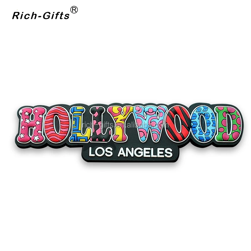 Personalized Rubber Souvenir, Personalized, World City, Fridge Magnet for New York