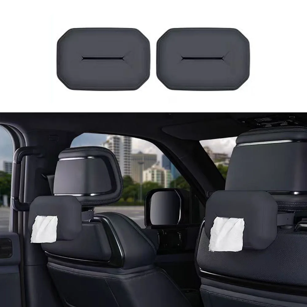 

Fit For BYD Formula Leopard 5 2024 2025 Car Mounted Tissue Bag Bag Special Silicone Drawstring Box Original Car Color Tissue Box