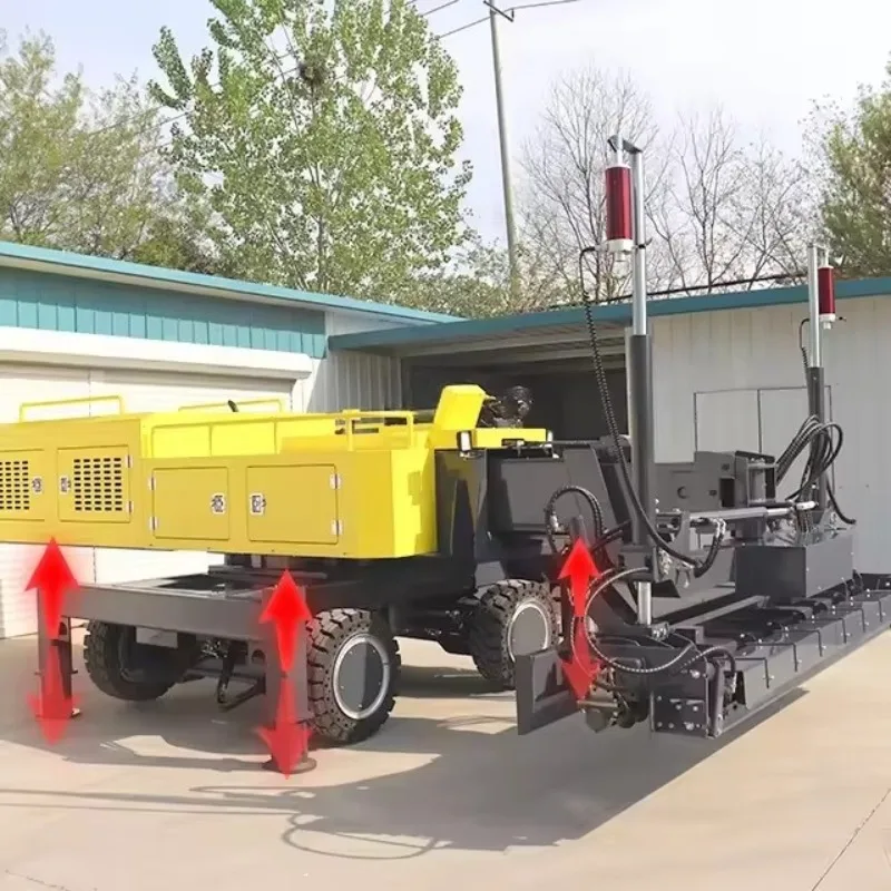 

Concrete Laser Screed Machine Ride On Telescopic Concrete Laser Leveling Machine Boom Laser Screed Machine For Concrete Floor