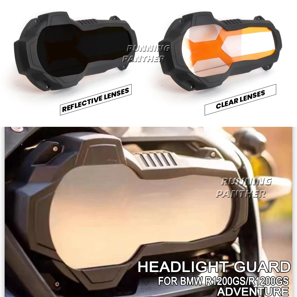 

Motorcycle Headlight Protector Guard Orange Fluorescent Covers For BMW R1200GS LC Adventuer R1250GS R 1200GS 1250GS ADVENTUER