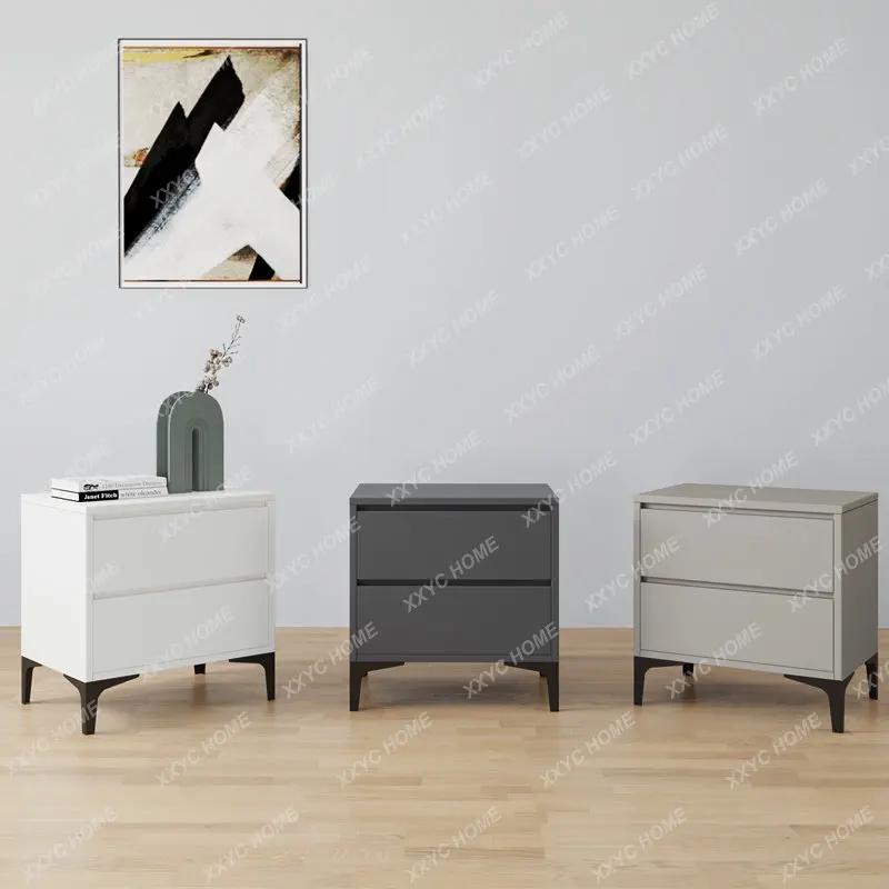 Bedside Table Dressers Night Wooden Garden Bedside Table Side Apartment Table De Chevet Home Furnitures FY35XP image 4