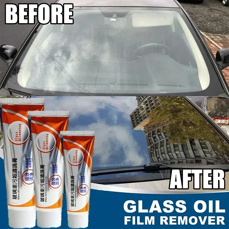 

Car Glass Oil Film Removing Glass Auto Glass Film Cleaning Polishing Watermark Remover Car Care Cleaner