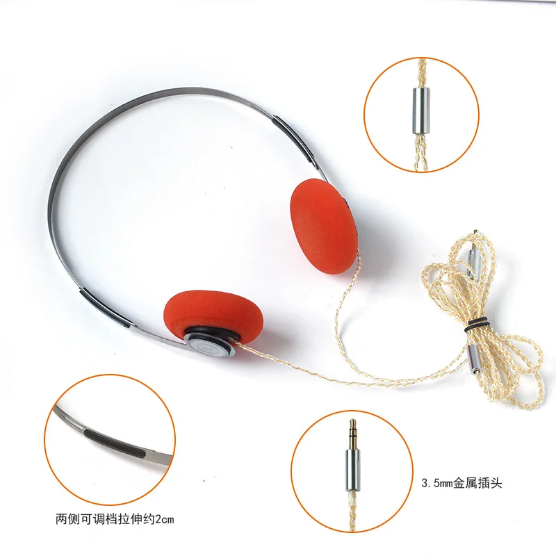 

Portable Wired Earphones Sports Headphones With Lightweight hifi 30mm Headset Drivers With 3.5mm Auido ANC Metal Hanging Neck