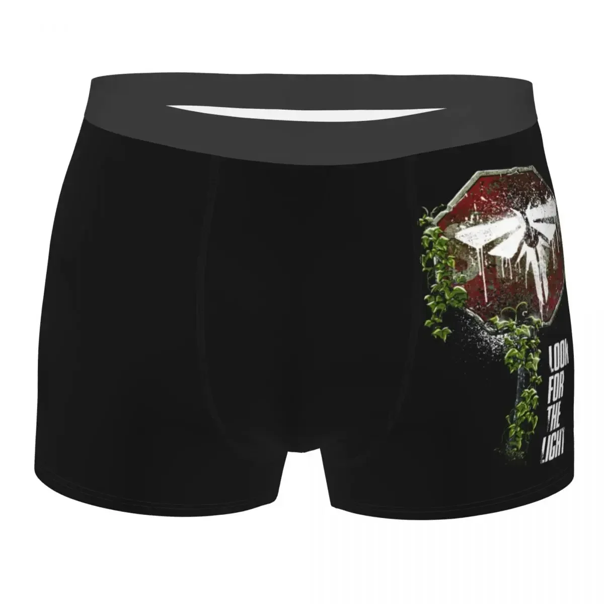 Men's Look For The Light Underwear The Last of Us Game Sexy Boxer Briefs Shorts Panties Homme Mid Waist Underpants S-XXL