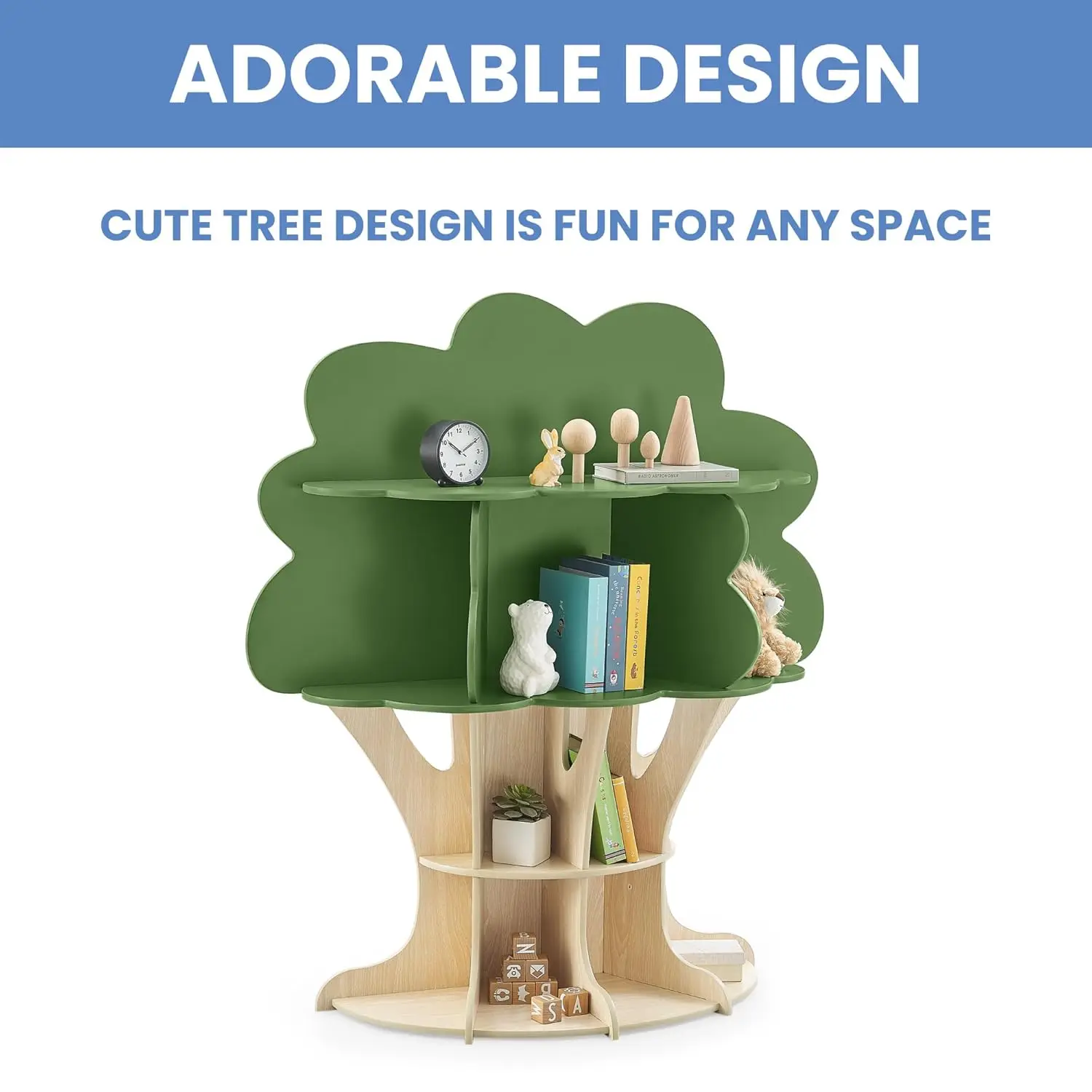 Kids Tree Bookshelf 5