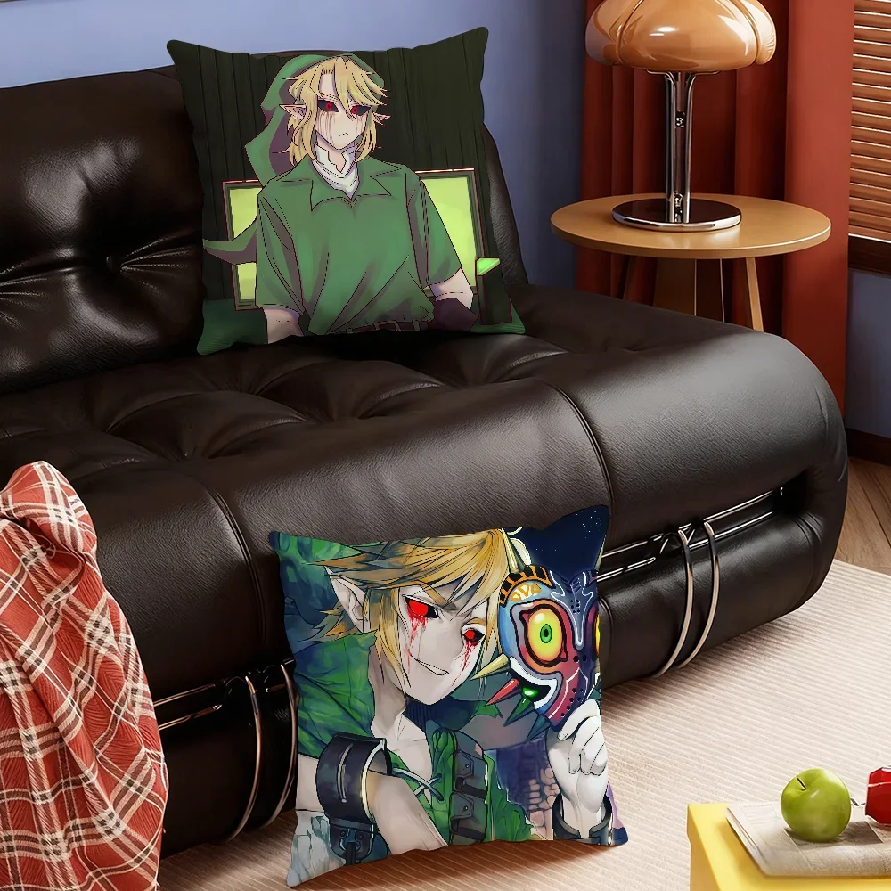 Game B-BEN D-Drowned Horror cushion cover Soft Smooth Pillow Case Hidden Zipper Washable Decorative Couch Office Gift