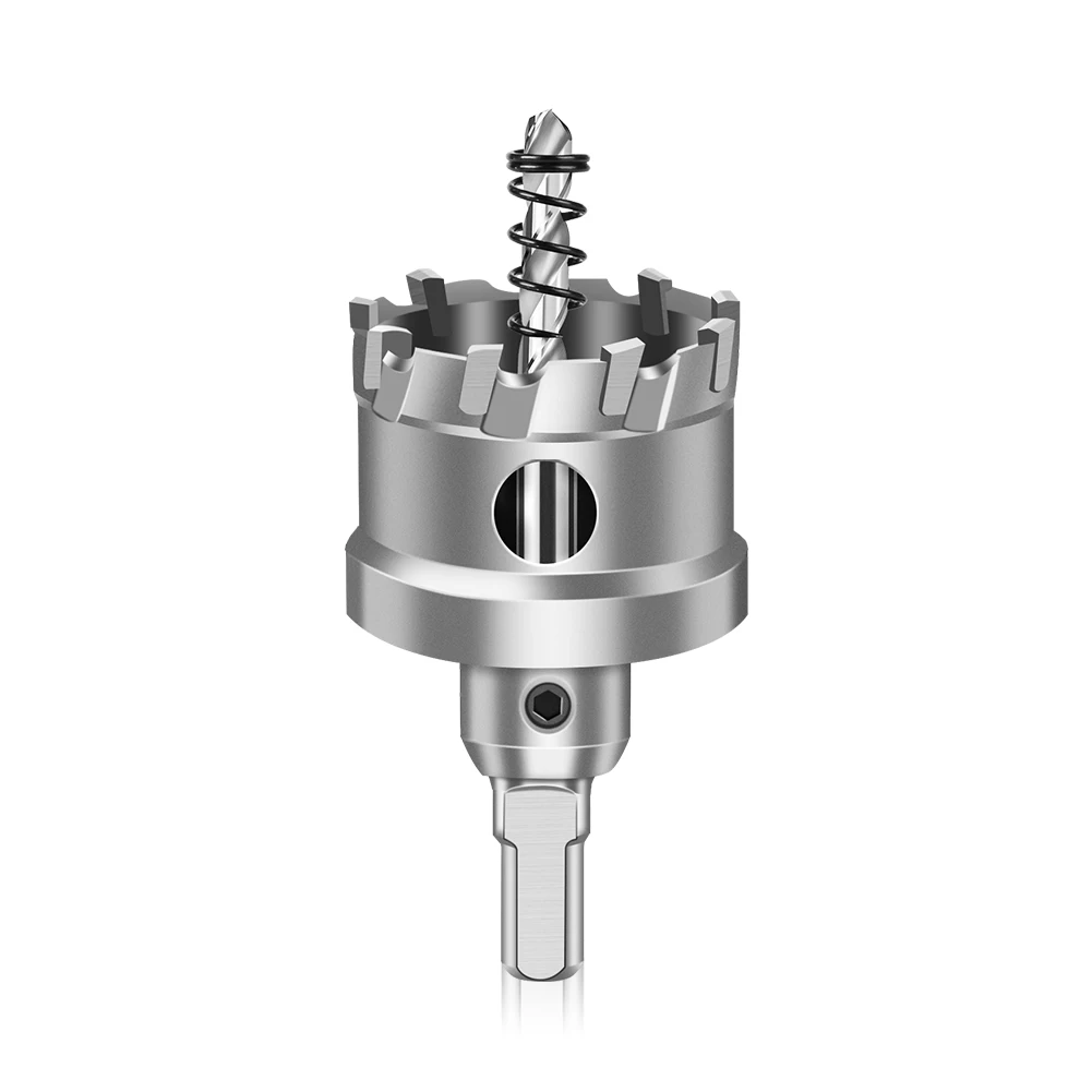 1pc 12-160mm TCT Carbide Hole Saw Drill Bit Hole Saw Cutter For Stainless Steel Metal Alloy Drilling