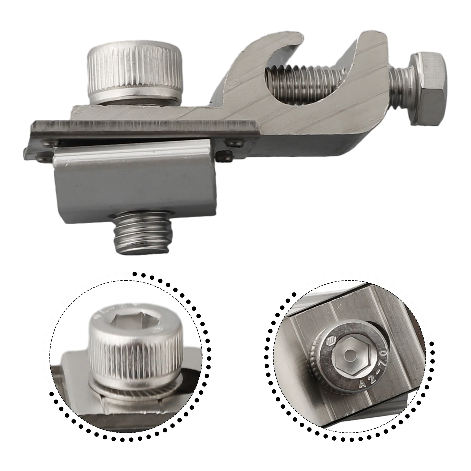 مشابك تثبيت الألواح الشمسية ، مشابك تثبيت العروات الأرضية ، دعم الكهروضوئية لنظام الطاقة الشمسية ، تثبيت الأجزاء