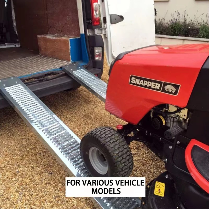 Single Load-bearing 350kg 1PC Ramps For Aluminum Motorcycles Folding Loading ATV Pick-up Car Ramp To Climb Metal Ramps Ladder