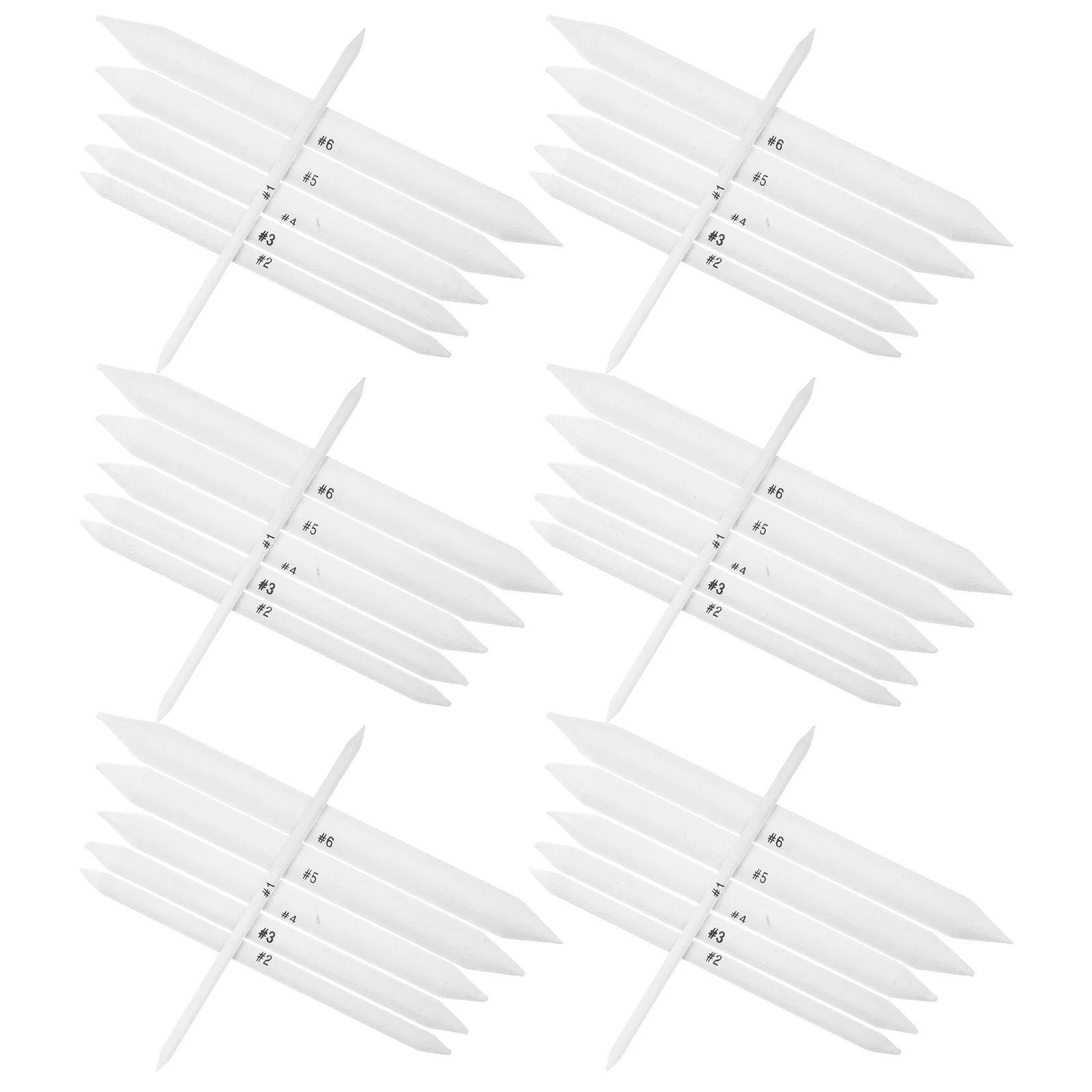 

36pcs Solid Sketch Pencils Dual Blender Smooth Correction Drawing Highlighter Shading Stumps Erasers Tools