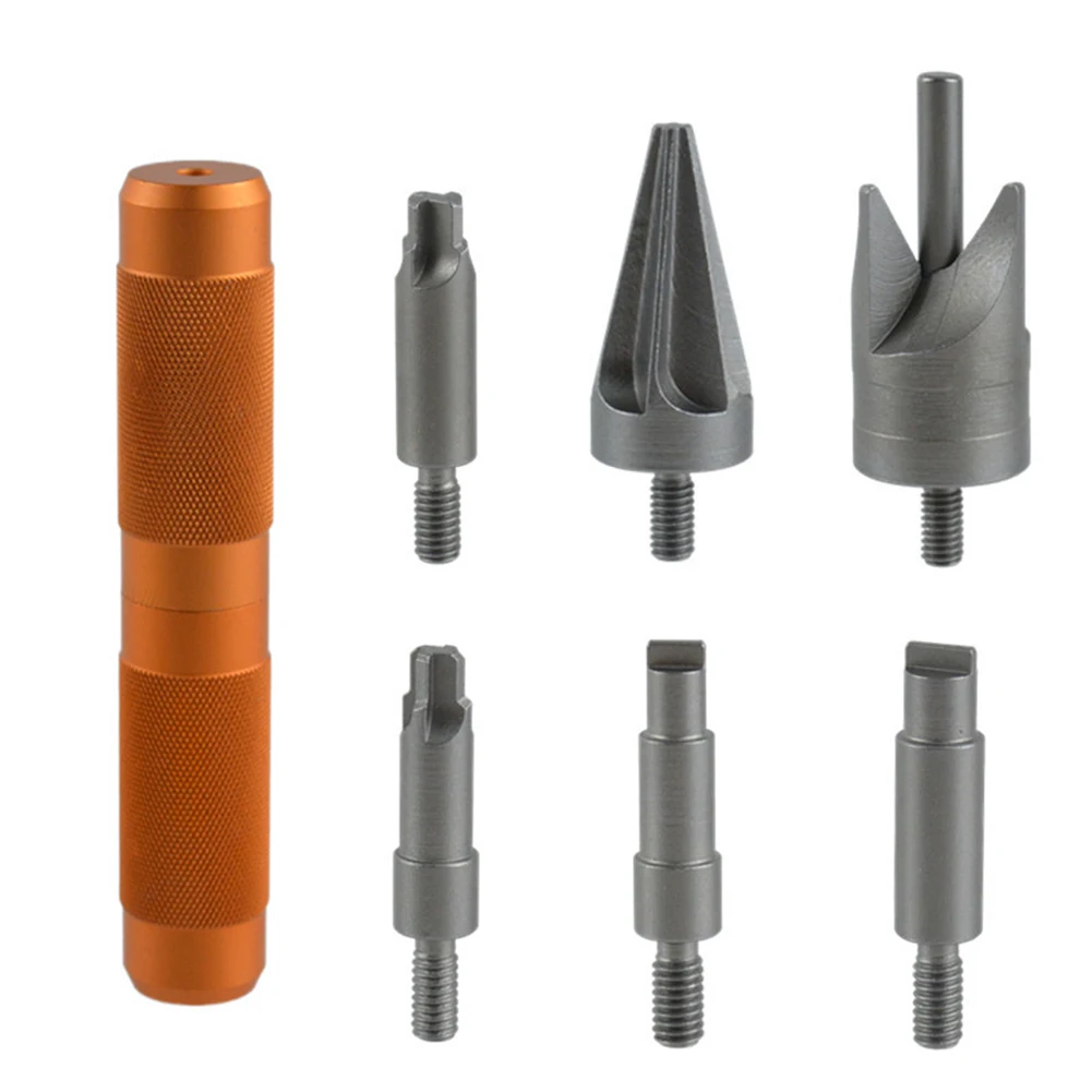 1 PC Case Prep Multitool Case Chamfer Deburring Tools Primer Pocket Reamers and Cleaners for Removing Crimps for Reloading