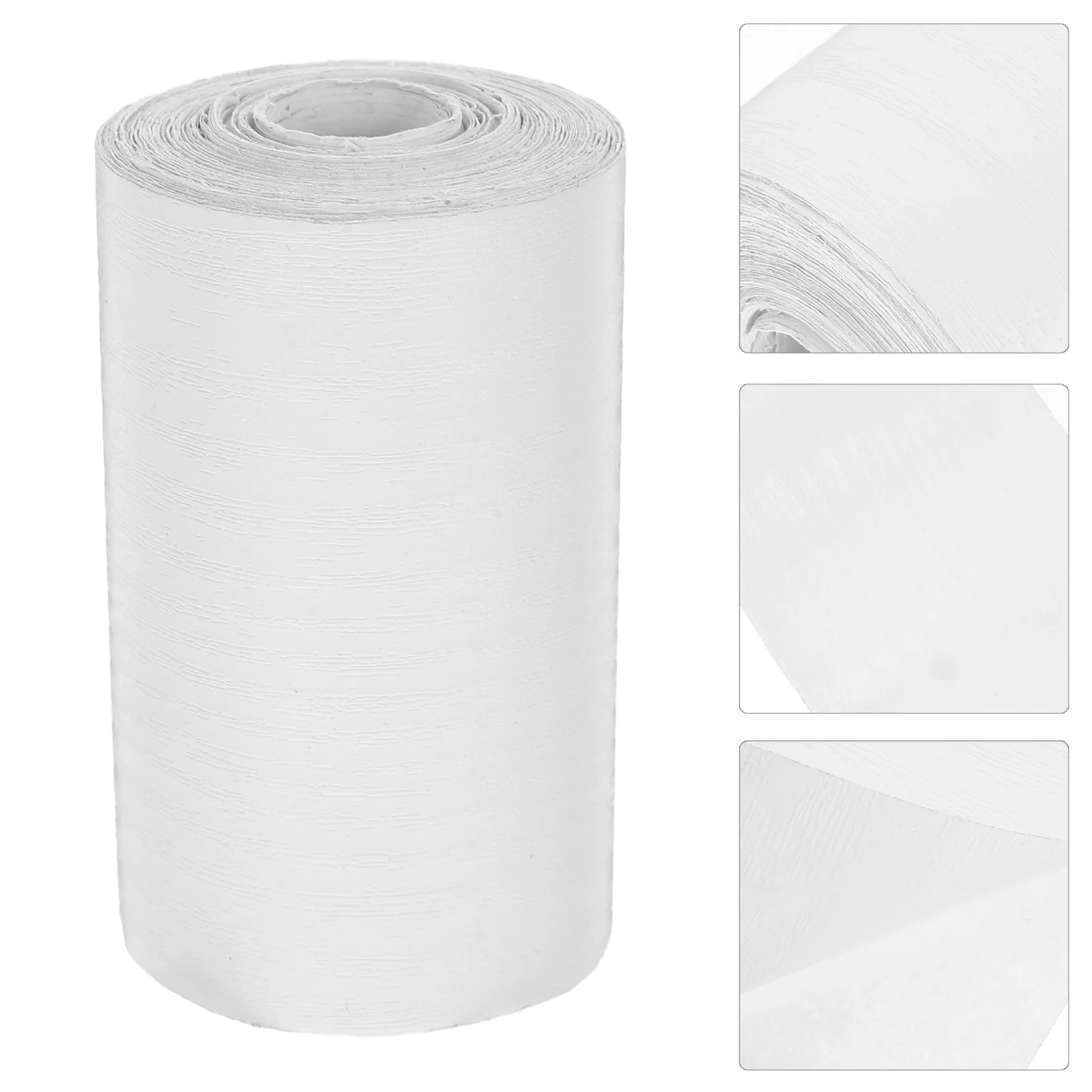 1 لفة الخشب الحبوب التفاف مجلس ذاتية اللصق مرنة اللوح تقليم قشر عصا جدار الحدود الشارات صب ملصق