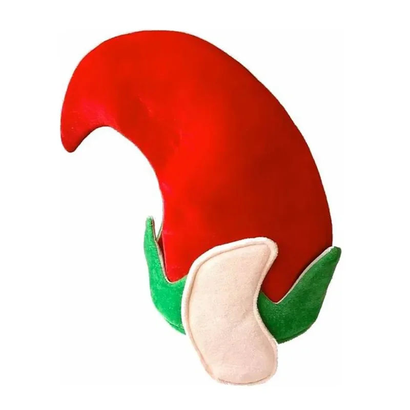 Adult Men Women Polka Dot Clown Cap Hat Birthday Cake Party Hats Performance Props Christmas Elf Halloween Costume Cosplay
