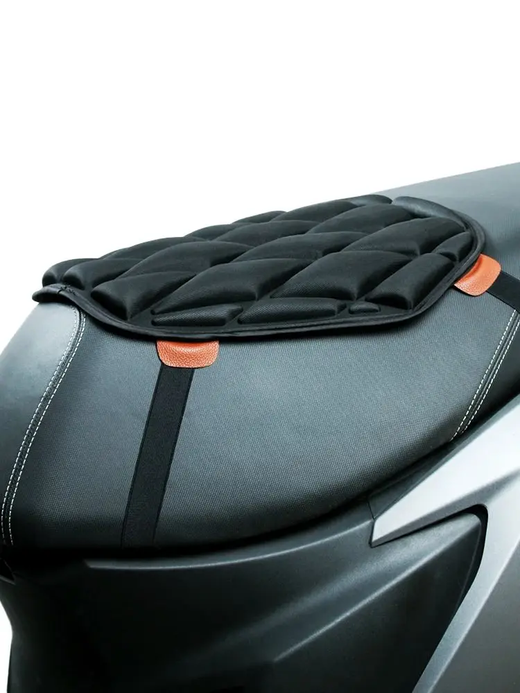Coussin de siège de moto, protection solaire, isolation thermique, respirant, EVA, étanche, absorbant les chocs, housse de coussin de siège universelle