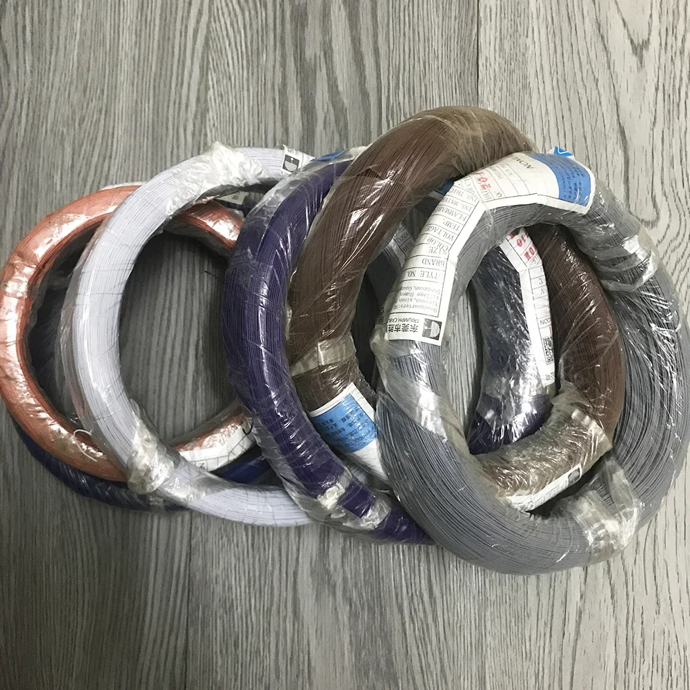 

32AWG Super Fine Repair Wire 7/0.12TS 32AWG Tinned Copper Wire PVC Insulated Electric Cable LED Superfine Safety Line