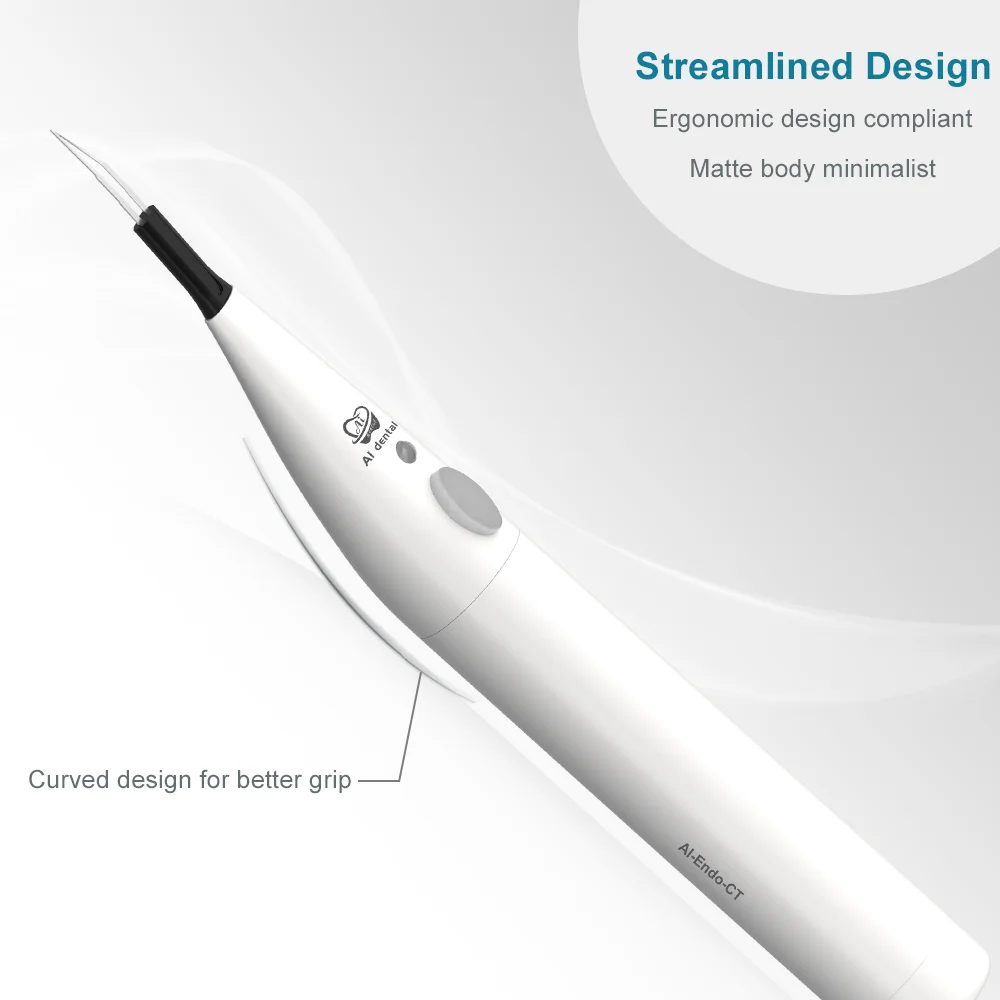 AI-Endo-CT Dental Gutta Percha Cutter Obturation 2 Second Rapid Heating 5 Second Rapid Cooling with 4 Needle Tips Charging Dock