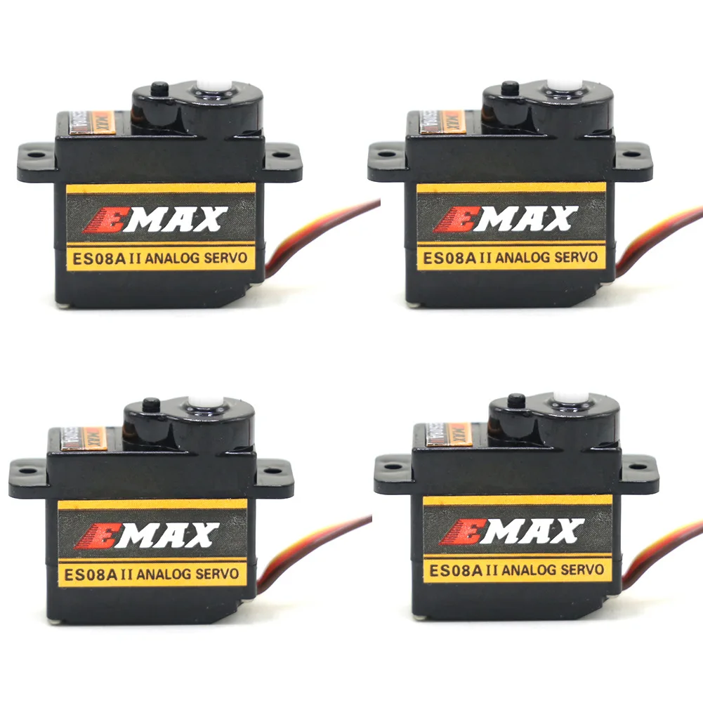 

1pcs/2pcs/4pcs 2g/2.4kg Emax Digital Servo Metal Gear Es08maii Mini High-speed Metal Gear Servo Parts