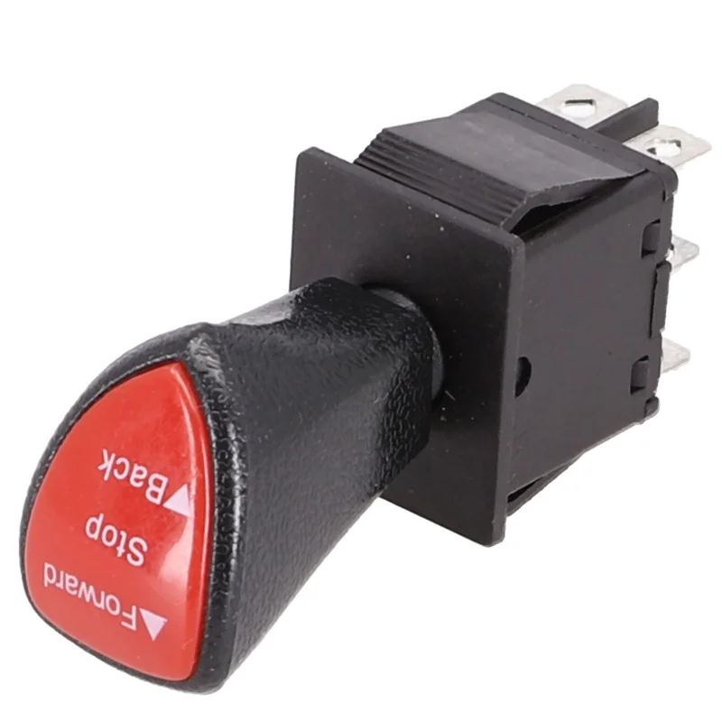 

6 Pin DPDT Latching Slide Rocker Switch for 125V and 250V, KCD46046P, Forward Stop Back Control, Reliable