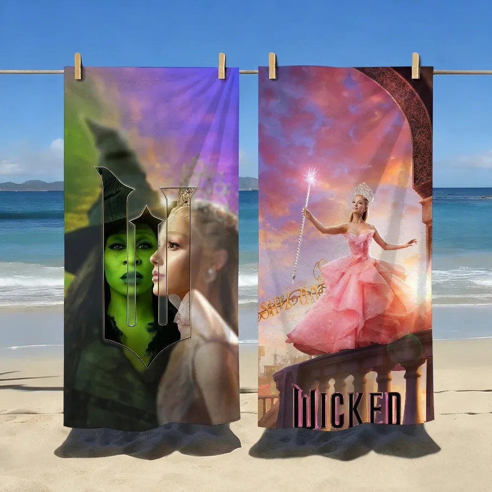 Klassisches Handtuch W-Wicked-ES 2, weich, für Pool, Reisen, Fitness, Dusche, kühl, Camping, schnell trocknend, Sport-Strandtuch, Geschenk