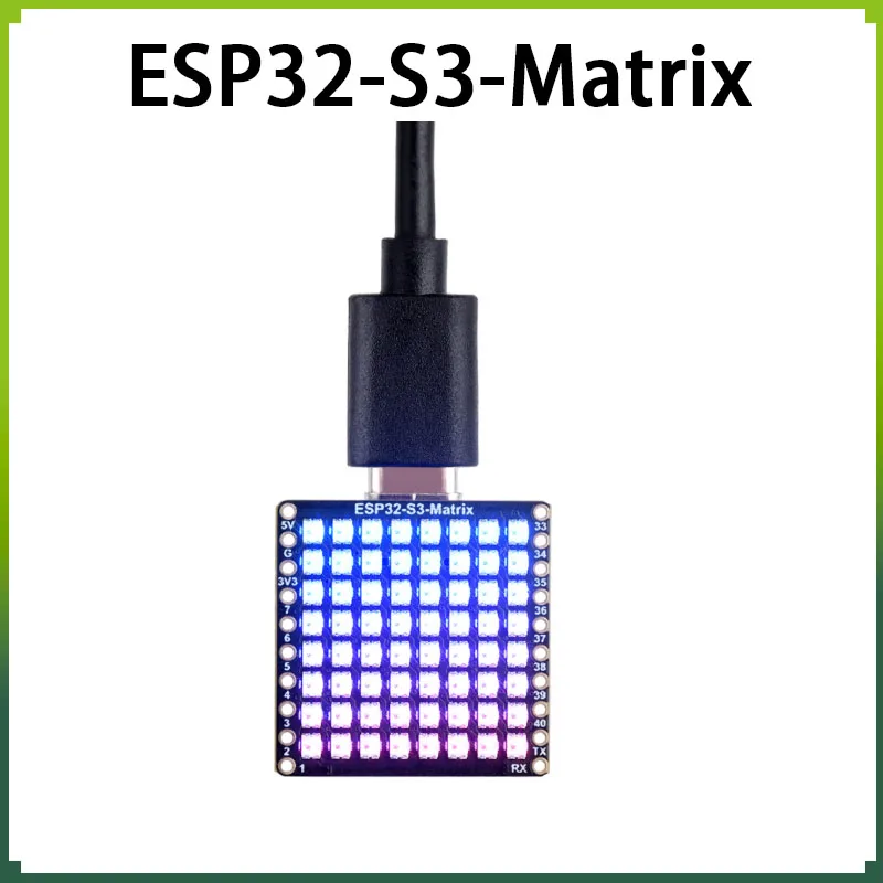 1-5-pecas-placa-de-desenvolvimento-esp32-s3-matrix-esp32-s3-com-matriz-de-led-rgb-wifi-24ghz-bluetooth-e-sensor-de-atitude-com-giroscopio-qmi8658c